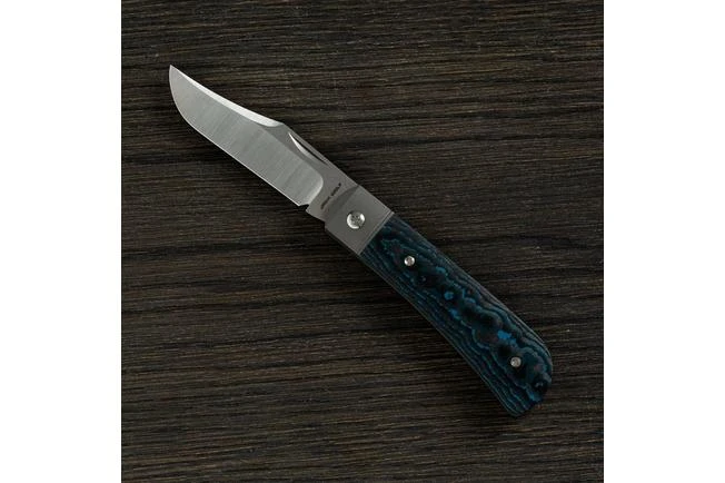Jack Wolf Benny's Clip Fat Carbon Arctic Storm, BENNY-01-FCB, Slipjoint Pocket Knife 3 Jack Wolf Benny's Clip Fat Carbon Arctic Storm, BENNY-01-FCB, Slipjoint Pocket Knife