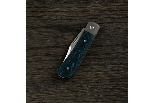 Jack Wolf Benny's Clip Fat Carbon Arctic Storm, BENNY-01-FCB, Slipjoint Pocket Knife 4 Jack Wolf Benny's Clip Fat Carbon Arctic Storm, BENNY-01-FCB, Slipjoint Pocket Knife - Image 2