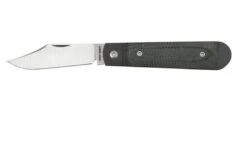 Jack Wolf Big Bro Jack BIGBR-01-BLK Canvas Micarta Black, Pocket Knife