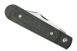 Jack Wolf Big Bro Jack BIGBR-01-BLK Canvas Micarta Black, Pocket Knife -Garden Tools JW BIGBR 01 BLK 06 jackwolf