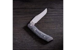 Jack Wolf Cyborg Jack CYBO-01-BLK Black Canvas Micarta, Slipjoint Pocket Knife -Garden Tools JW CYBO 01 BLK 03 jackwolf