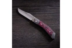 Jack Wolf Cyborg Jack CYBO-01-HPK CamoCarbon Hot Pink, Slipjoint Pocket Knife