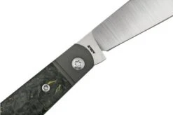 Jack Wolf Low Drag Jack DRAG-01-CDMY, Fat Carbon Dark Matter Yellow, Slipjoint Pocket Knife -Garden Tools JW DRAG 01 CDMY 05 jackwolf