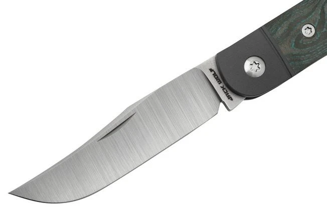 Jack Wolf Javelina Jack, JAVEL-01-CCBB, CamoCarbon Brittany Blue Slipjoint Pocket Knife 5 Jack Wolf Javelina Jack, JAVEL-01-CCBB, CamoCarbon Brittany Blue Slipjoint Pocket Knife - Image 3