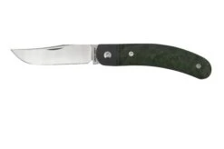 Jack Wolf Javelina Jack, JAVEL-01-DMGR, Fat Carbon Dark Matter Green Slipjoint Pocket Knife