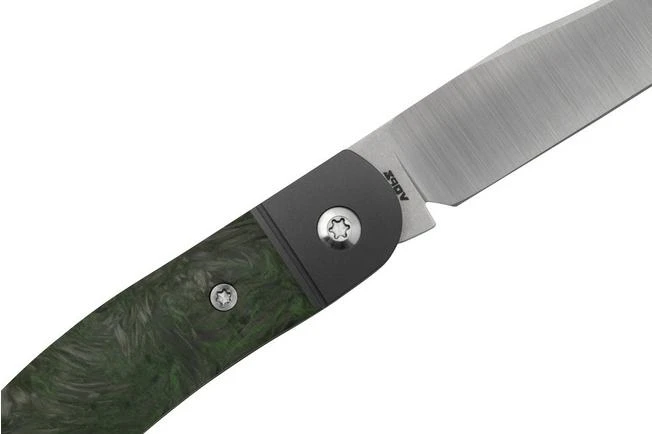 Jack Wolf Javelina Jack, JAVEL-01-DMGR, Fat Carbon Dark Matter Green Slipjoint Pocket Knife 7 Jack Wolf Javelina Jack, JAVEL-01-DMGR, Fat Carbon Dark Matter Green Slipjoint Pocket Knife - Image 5