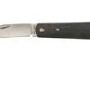 Jack Wolf Laid Back Jack, Black Canvas Micarta LAIDB-01-BLK Slipjoint Pocket Knife