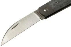 Jack Wolf Laid Back Jack, Black Canvas Micarta LAIDB-01-BLK Slipjoint Pocket Knife -Garden Tools JW LAIDB 01 BLK 03 jackwolf