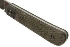 Jack Wolf Laid Back Jack, Green Canvas Micarta LAIDB-01-GRN Slipjoint Pocket Knife -Garden Tools JW LAIDB 01 GRN 05 jackwolf