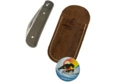 Jack Wolf Laid Back Jack, Green Canvas Micarta LAIDB-01-GRN Slipjoint Pocket Knife -Garden Tools JW LAIDB 01 GRN 07 jackwolf