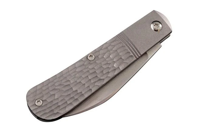 Jack Wolf Laid Back Jack LAIDB-02-TI-JIG Titanium Jigged, Slipjoint Pocket Knife 6 Jack Wolf Laid Back Jack LAIDB-02-TI-JIG Titanium Jigged, Slipjoint Pocket Knife - Image 4