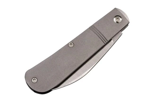 Jack Wolf Laid Back Jack LAIDB-02-TI-SMTH Titanium Smooth, Slipjoint Pocket Knife 6 Jack Wolf Laid Back Jack LAIDB-02-TI-SMTH Titanium Smooth, Slipjoint Pocket Knife - Image 4