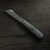 Jack Wolf Midnight Jack, Black Canvas Micarta MIDNI-01-BLK Slipjoint Pocket Knife