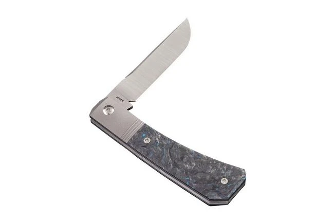 Jack Wolf Pioneer Jack PIONE-01-DM-BL Fat Carbon Dark Matter Blue, Slipjoint Pocket Knife 4 Jack Wolf Pioneer Jack PIONE-01-DM-BL Fat Carbon Dark Matter Blue, Slipjoint Pocket Knife - Image 2