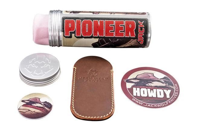 Jack Wolf Pioneer Jack PIONE-01-TI-JI DLC Black Jigged Titanium, Slipjoint Pocket Knife 8 Jack Wolf Pioneer Jack PIONE-01-TI-JI DLC Black Jigged Titanium, Slipjoint Pocket Knife - Image 6