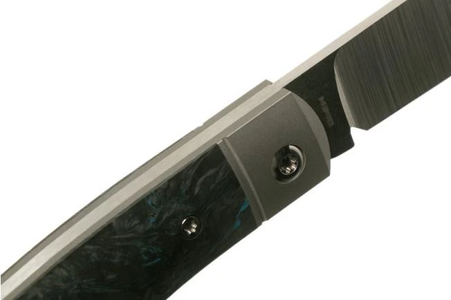 Jack Wolf Sharpshooter Jack, Blue Fat Carbon SHSH-FC Slipjoint Pocket Knife 7 Jack Wolf Sharpshooter Jack, Blue Fat Carbon SHSH-FC Slipjoint Pocket Knife - Image 5