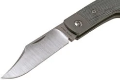 Jack Wolf Sharpshooter Jack, Black Canvas Micarta SHSH-MBK Slipjoint Pocket Knife -Garden Tools JW SHSH MBK 05 jackwolf