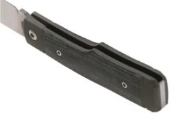 Jack Wolf Sharpshooter Jack, Black Canvas Micarta SHSH-MBK Slipjoint Pocket Knife -Garden Tools JW SHSH MBK 06 jackwolf