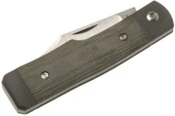 Jack Wolf Sharpshooter Jack, OD Green Canvas Micarta SHSH-MOD Slipjoint Pocket Knife -Garden Tools JW SHSH MOD 07 jackwolf