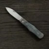 Jack Wolf Vampire Jack VAMPI-01-BLK Black Canvas Micarta Slipjoint Pocket Knife -Garden Tools JW VAMPI 01 BLK 01 jackwolf