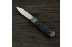 Jack Wolf Vampire Jack VAMPI-01-CCPB CamoCarbon Pacific Blue Slipjoint Pocket Knife