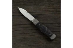 Jack Wolf Vampire Jack VAMPI-01-DMP Fat Carbon Dark Matter Purple Slipjoint Pocket Knife