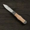 Jack Wolf Vampire Jack VAMPI-01-NAT Natural Canvas Micarta Slipjoint Pocket Knife -Garden Tools JW VAMPI 01 NAT 01 jackwolf