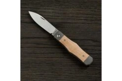 Jack Wolf Vampire Jack VAMPI-01-NAT Natural Canvas Micarta Slipjoint Pocket Knife