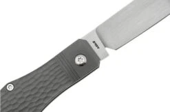 Jack Wolf Vampire Jack VAMPI-02-TI-JIGGED Jigged Titanium Hand Satin, Slipjoint Pocket Knife -Garden Tools JW VAMPI 02 TI JIGGED 05 jackwolf