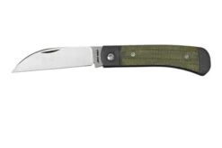 Jack Wolf Venom Jack VEN-01-GRN Canvas Micarta Green, Slipjoint Pocket Knife