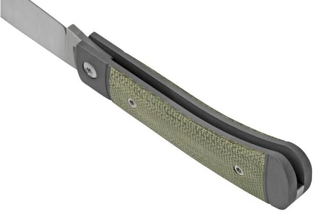 Jack Wolf Venom Jack VEN-01-GRN Canvas Micarta Green, Slipjoint Pocket Knife 6 Jack Wolf Venom Jack VEN-01-GRN Canvas Micarta Green, Slipjoint Pocket Knife - Image 4