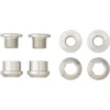 Wolf-tooth Wolf Tooth 1x Chainring Bolts And Nuts Set Of 4 In Silver -Garden Tools Silver