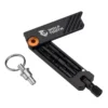 Wolf-tooth Wolf Tooth 6-Bit Hex Wrench Multi Tool With Keyring In Orange -Garden Tools WT6BITKRORG 1