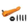 Wolf-tooth Wolf Tooth Axle Handle Multi-Tool In Orange