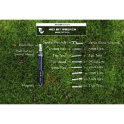 Wolf-tooth Wolf Tooth Encase System Bar Kit In Black -Garden Tools WT EnCase HexWrench