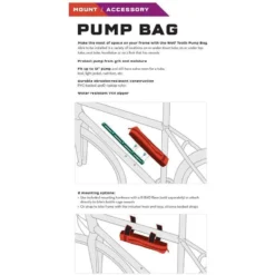 Wolf-tooth Wolf Tooth B-RAD Pump Bag In Black