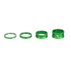 Wolf-tooth Wolf Tooth Precision Headset Spacers Kit In Green