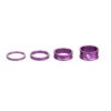 Wolf-tooth Wolf Tooth Precision Headset Spacers Kit In Purple