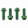 Wolf-tooth Wolf Tooth 4-piece Water Bottle Cage Bolts In Green -Garden Tools waterbottle cage bolts green 01 590x 88ec35f5 5a20 497d 9ac1 94cb90397941
