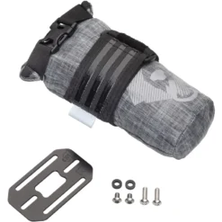 Wolf-tooth Wolf Tooth B-RAD TekLite Roll-Top Bag In Black/Grey 0.6L With Base Plate