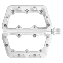 Wolf-tooth Wolf Tooth Waveform Mountain Bike Pedals In Silver